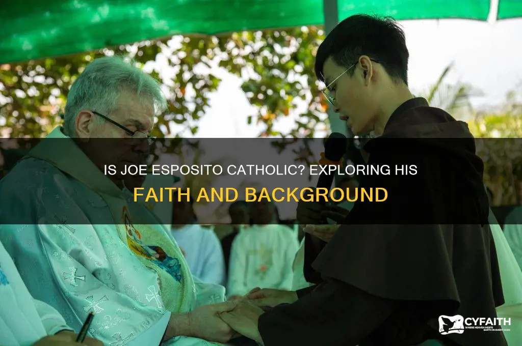 is joe espositto catholic