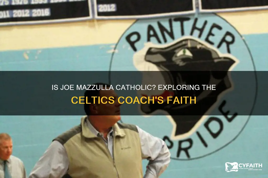 is joe mazzulla catholic
