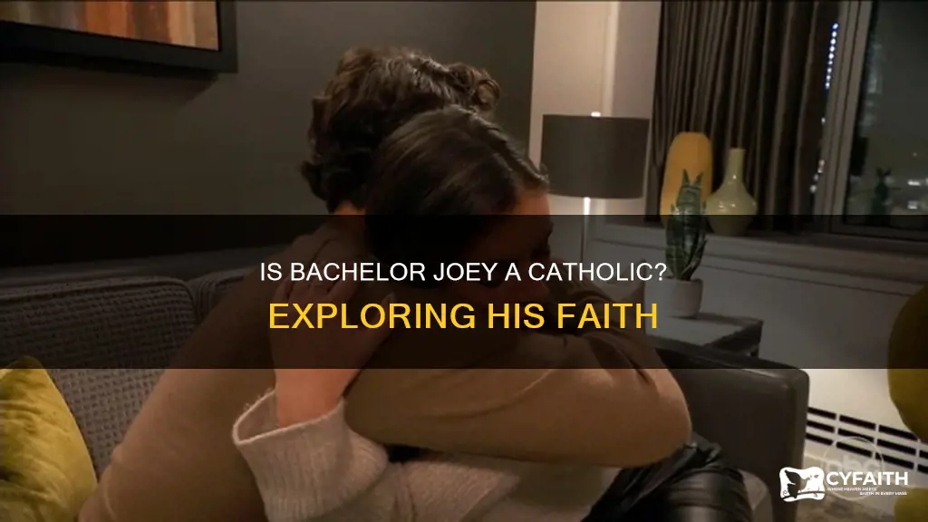 is joey from the bachelor catholic