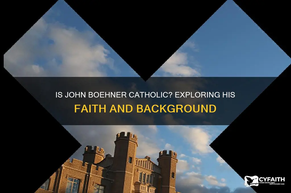 is john boehner catholic