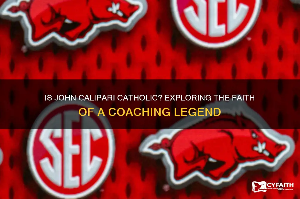 is john calipari catholic
