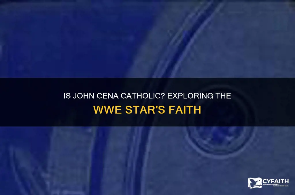 is john cena catholic