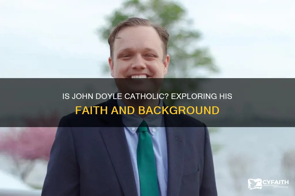 is john doyle catholic