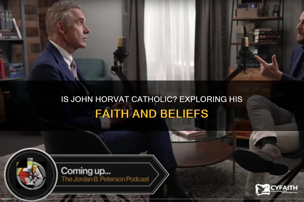 is john horvat catholic