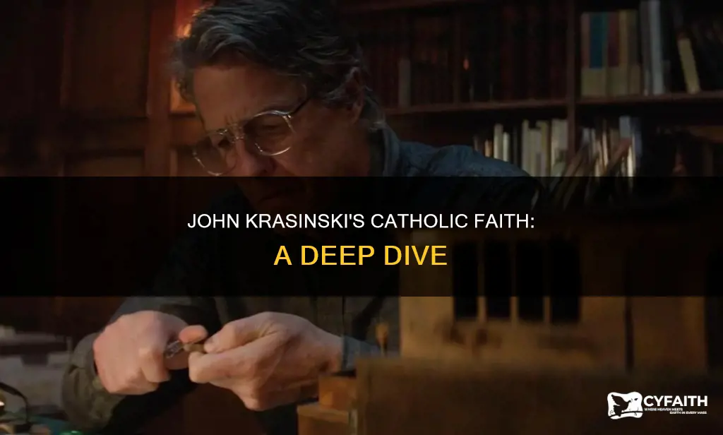 is john krasinski a practicing catholic