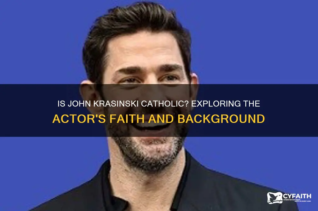 is john krasinski catholic