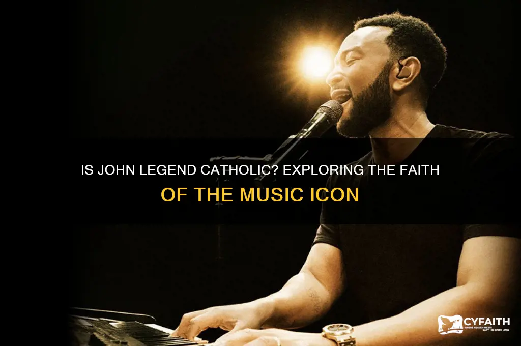 is john legend catholic