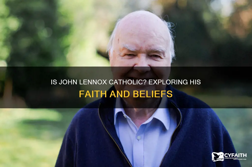 is john lennox a catholic