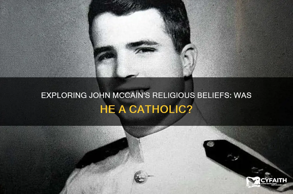 is john mccain a catholic