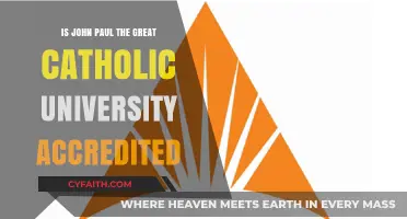 John Paul the Great: Is the Catholic University Accredited?