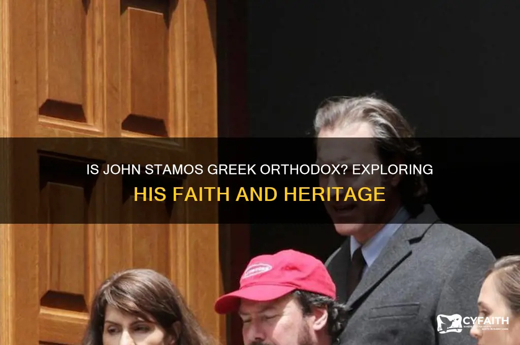 is john stamos greek orthodox