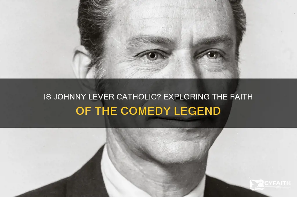 is johnny lever catholic
