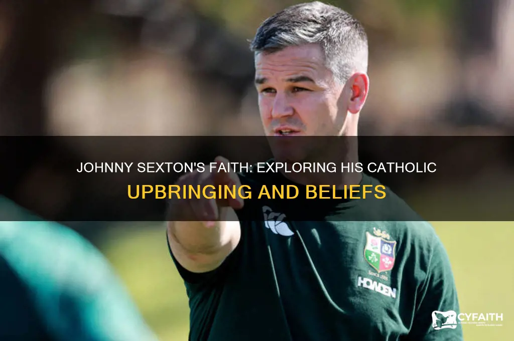 is johnny sexton catholic