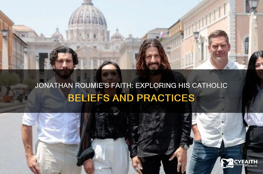 is jonathan roumie a catholic