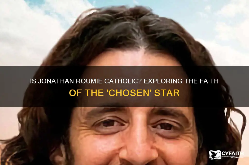 is jonathan roumie catholic