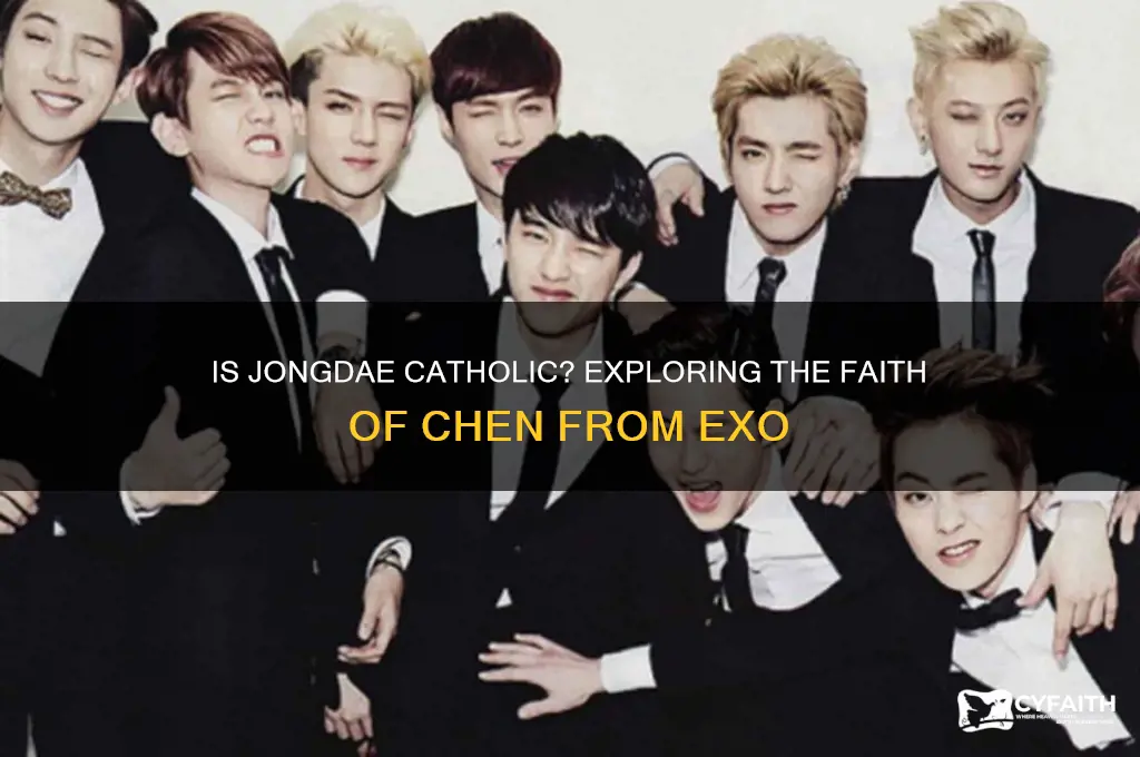 is jongdae catholic