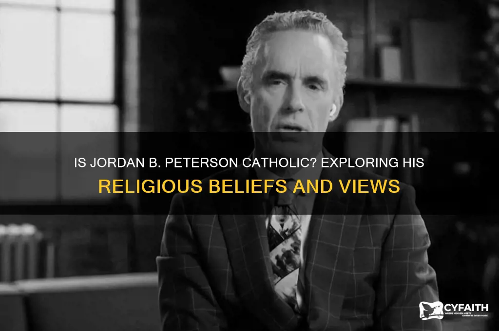 is jordan b peterson catholic