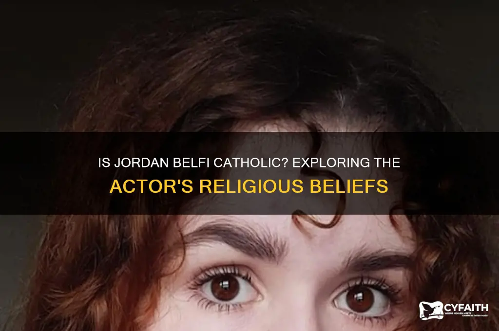 is jordan belfi catholic