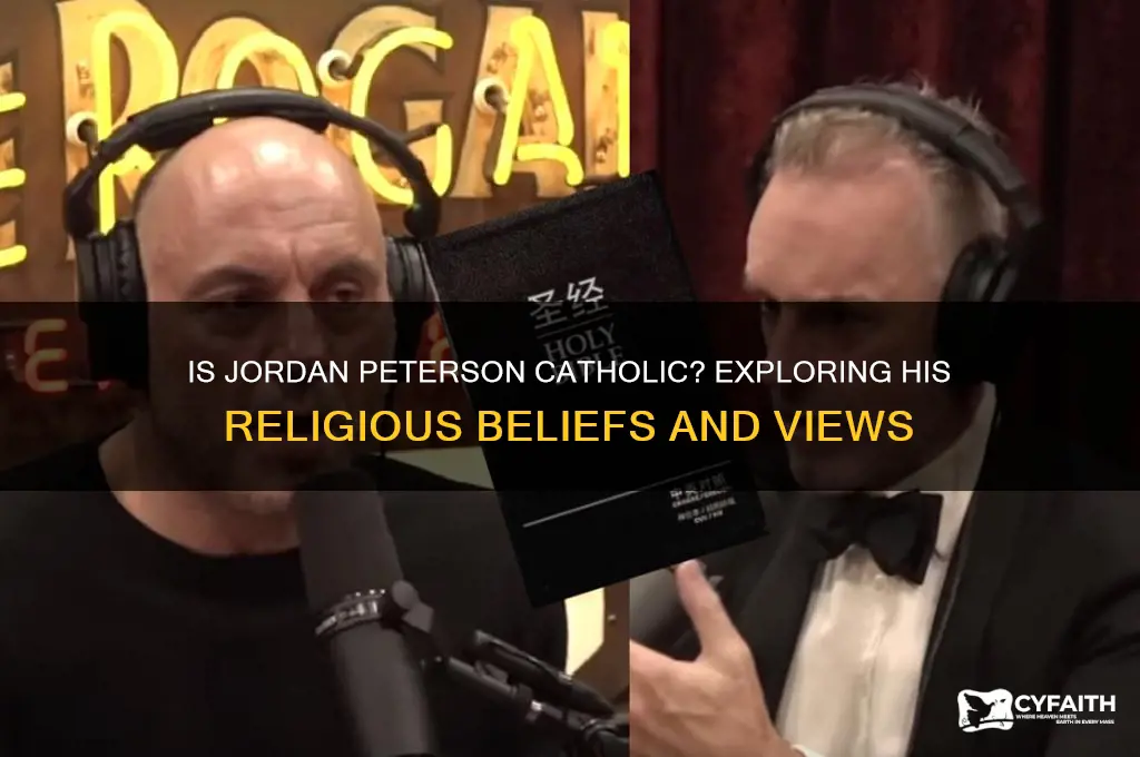 is jordan peterson a catholic