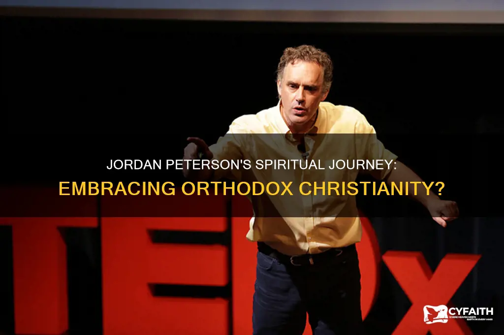 is jordan peterson becoming an orthodox christian