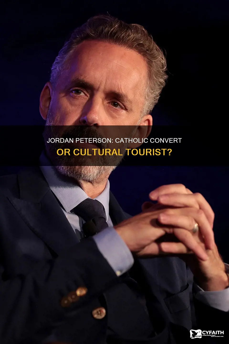 is jordan peterson going to become catholic