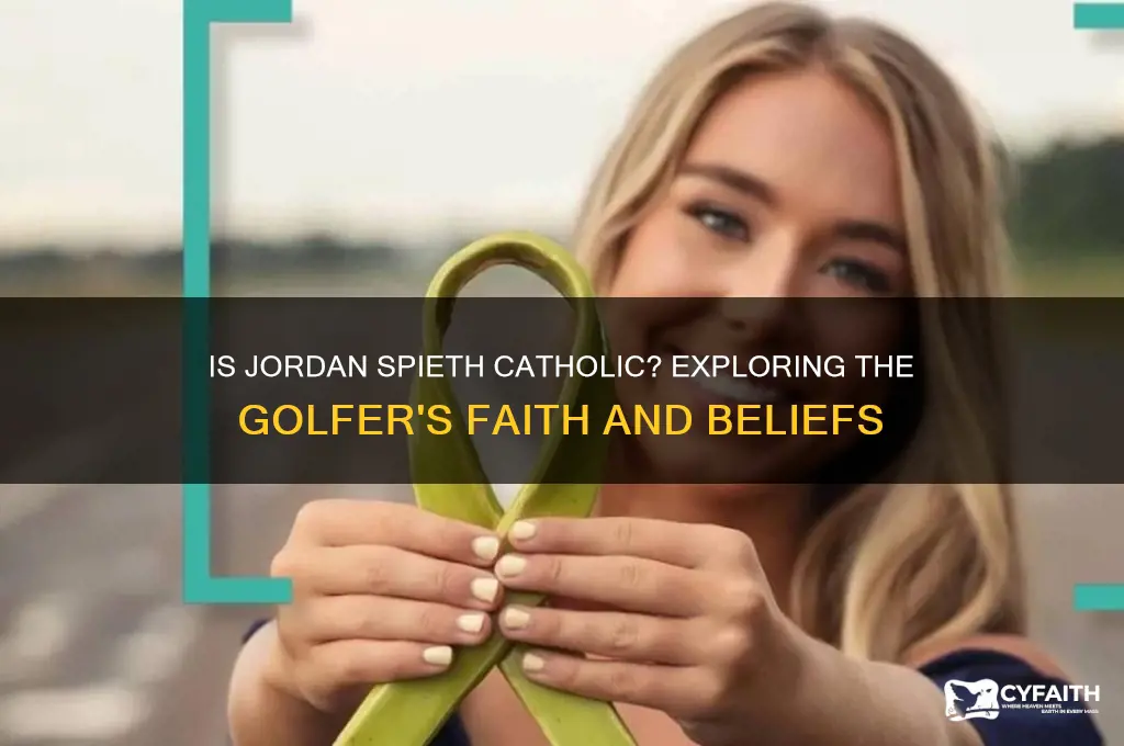 is jordan speith catholic