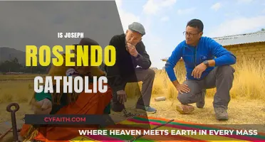 Exploring Joseph Rosendo's Faith: Is He Catholic or Not?