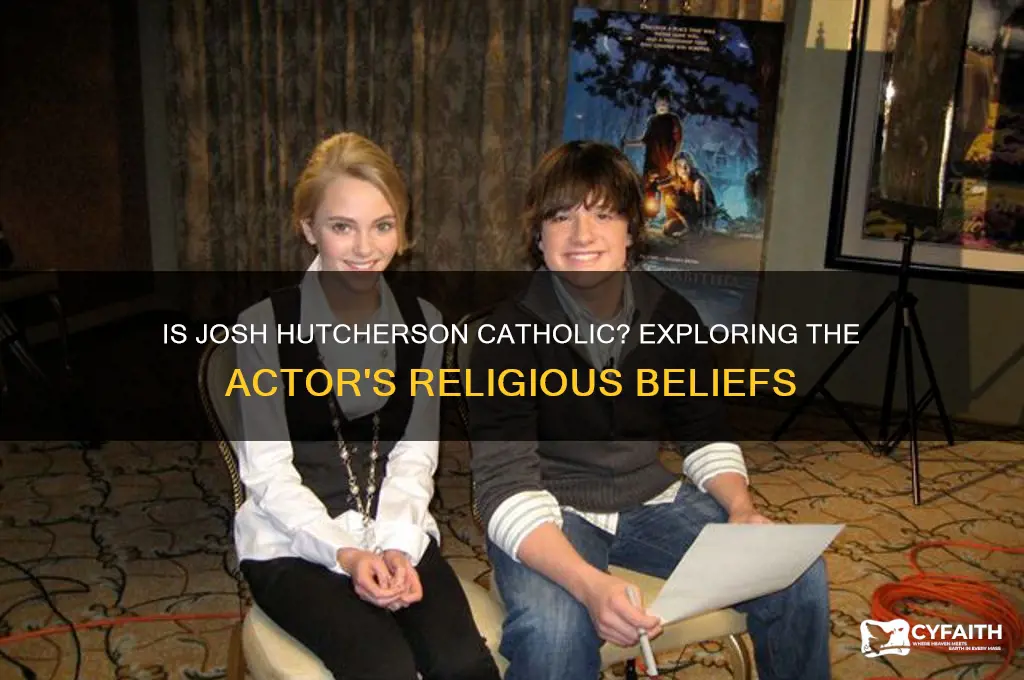 is josh hutcherson catholic