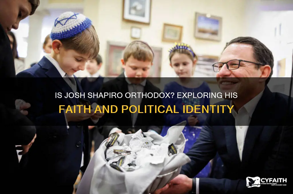 is josh shapiro orthodox