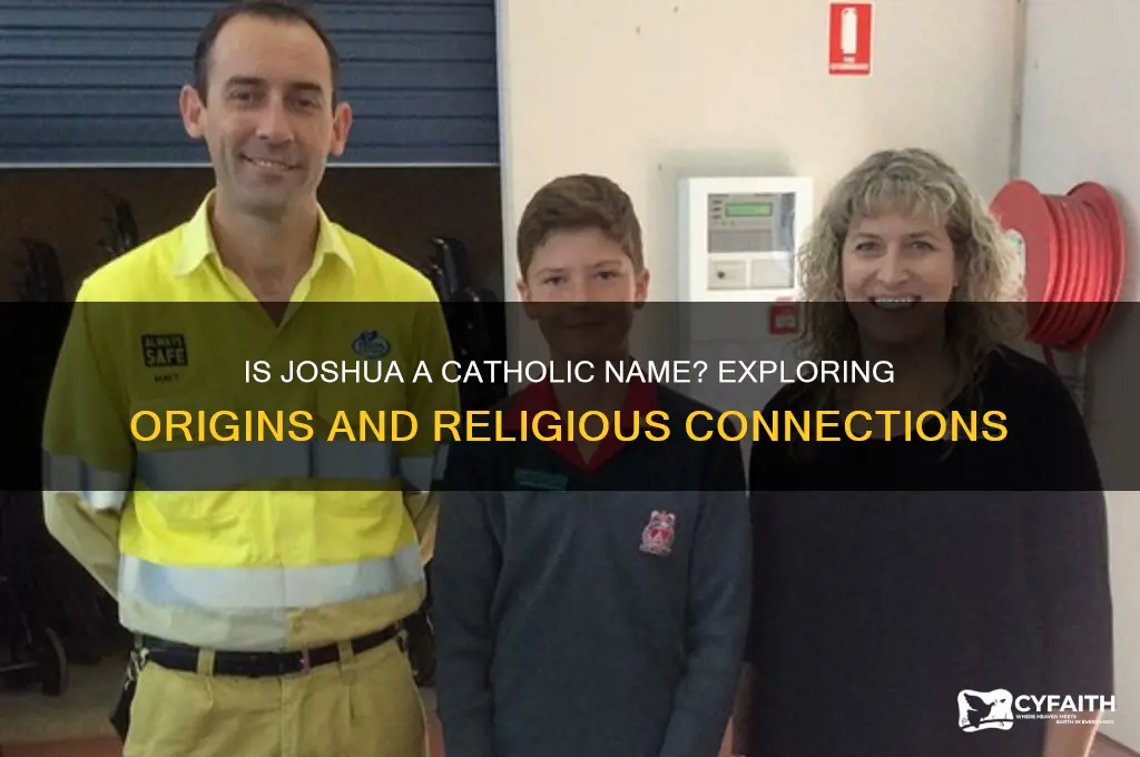 is joshua a catholic name