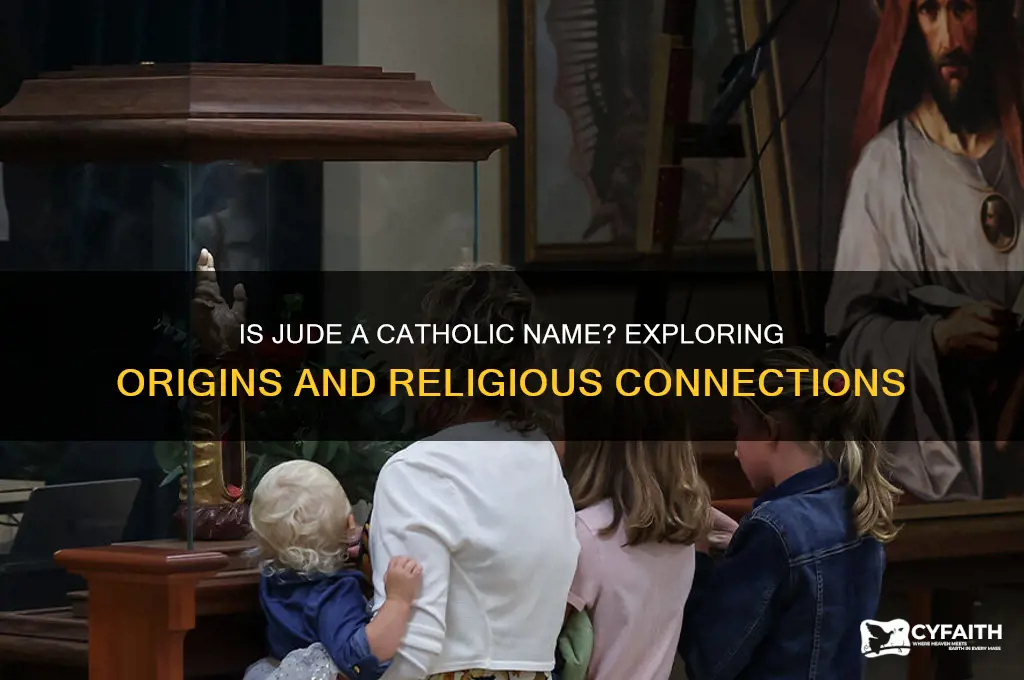 is jude a catholic name