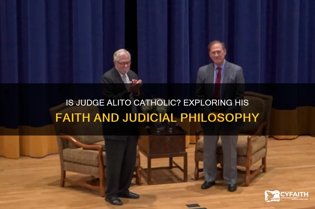 is judge alito catholic