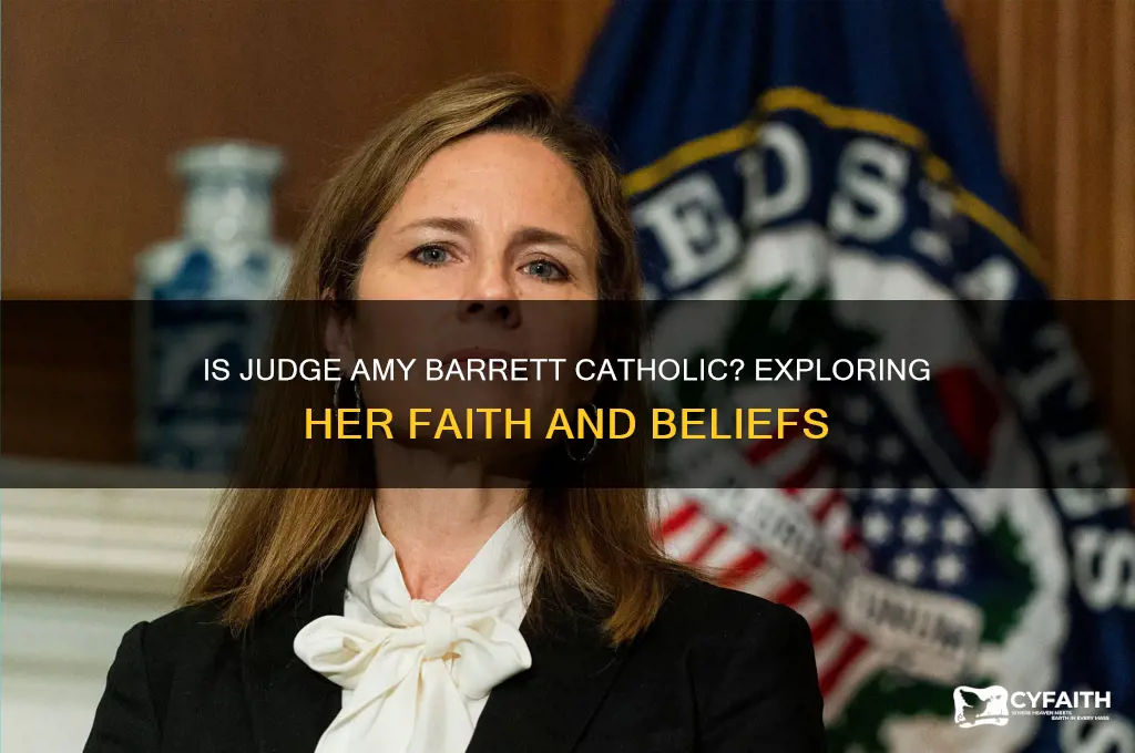 is judge amy barrett catholic