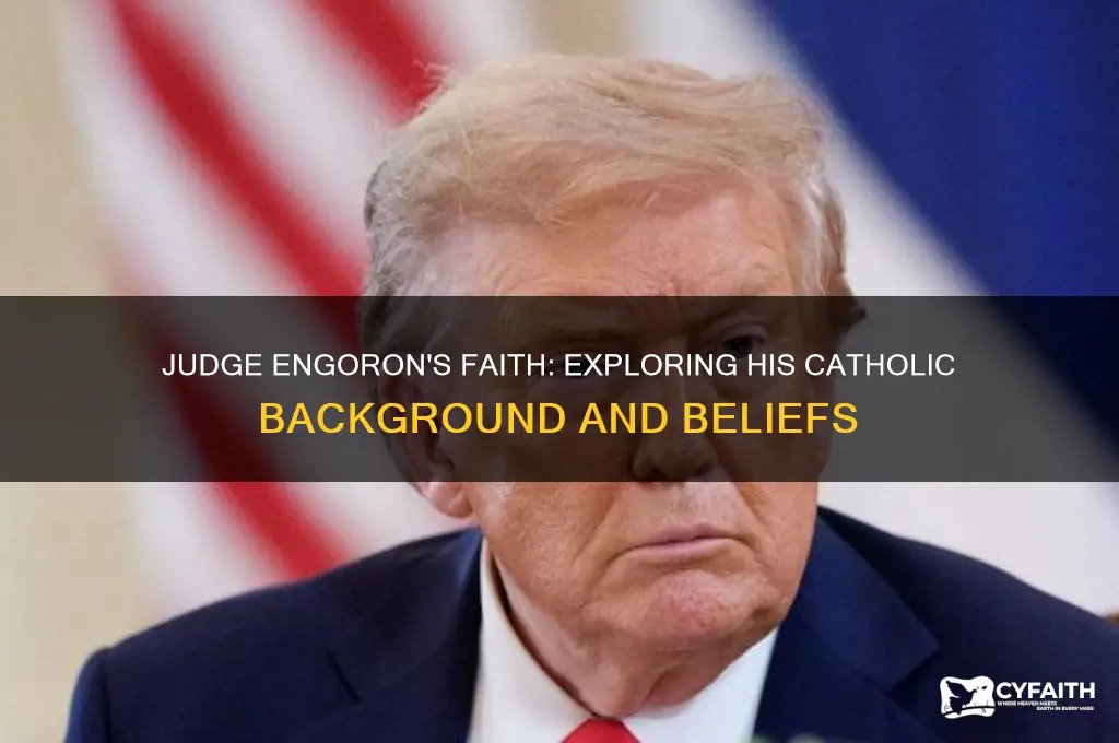 is judge engoron catholic