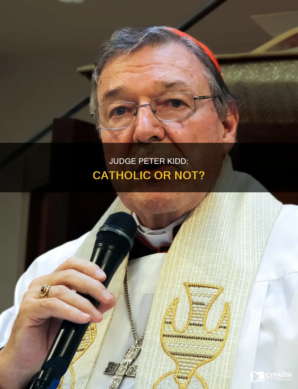 is judge peter kidd a catholic
