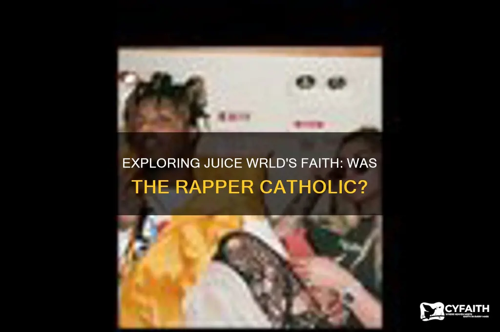 is juice wrld catholic