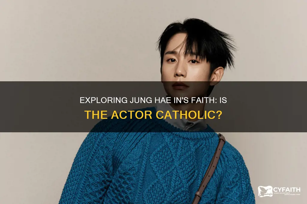 is jung hae in catholic