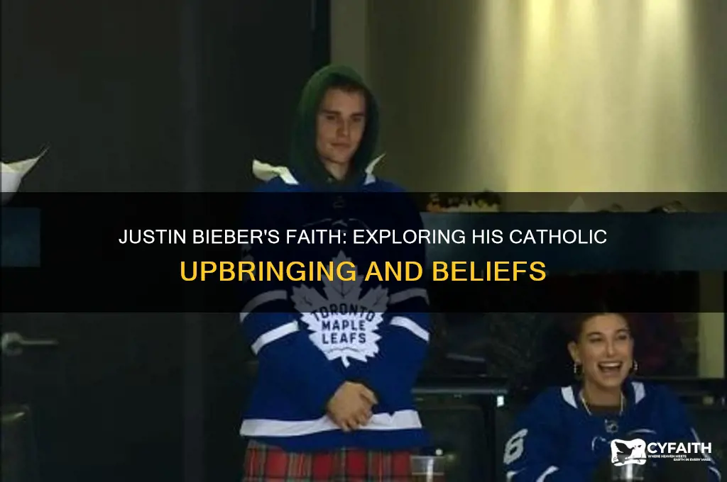 is justin bieber a catholic