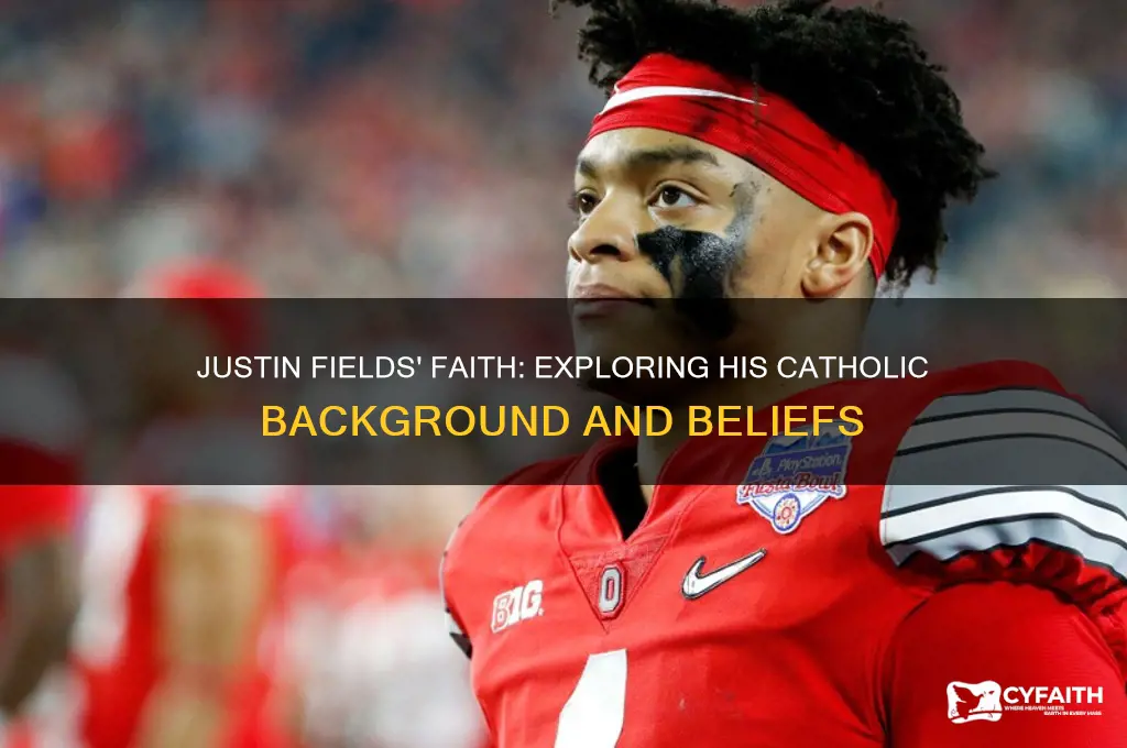 is justin fields catholic