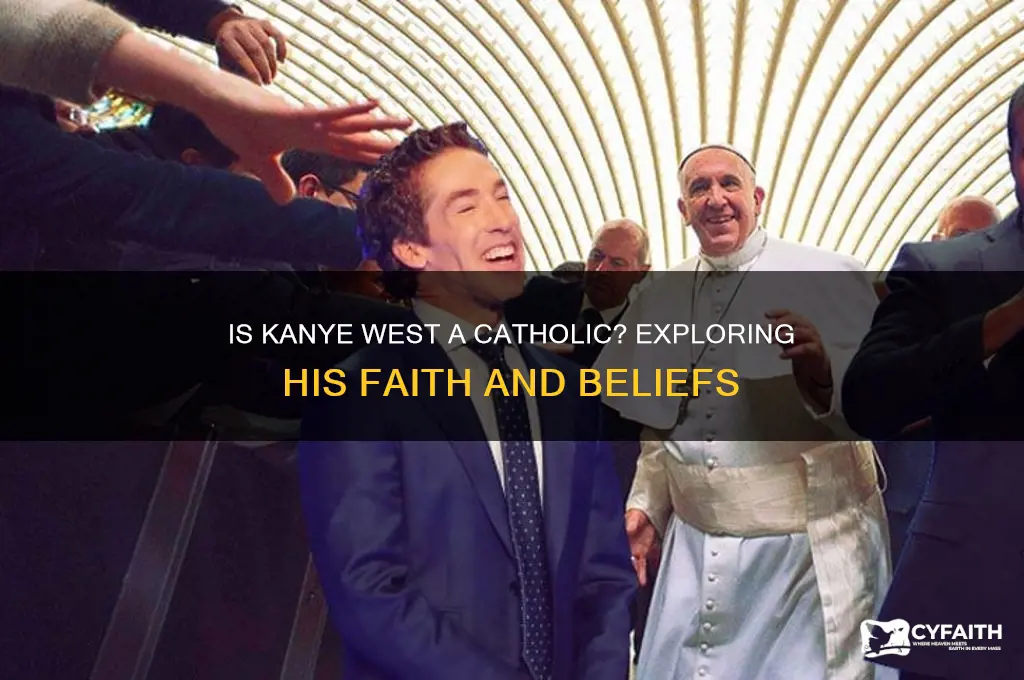 is kanye west a catholic