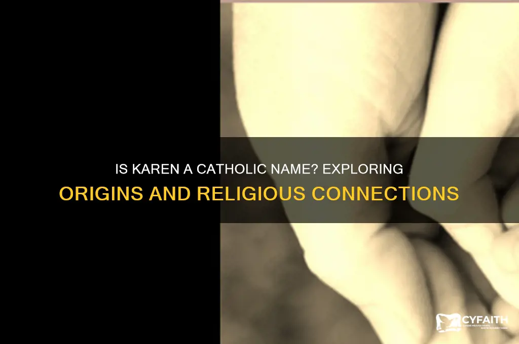 is karen a catholic name
