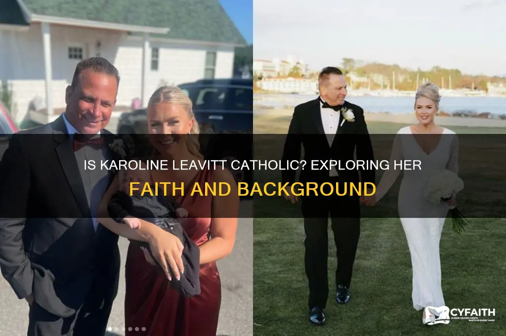 is karoline leavitt catholic
