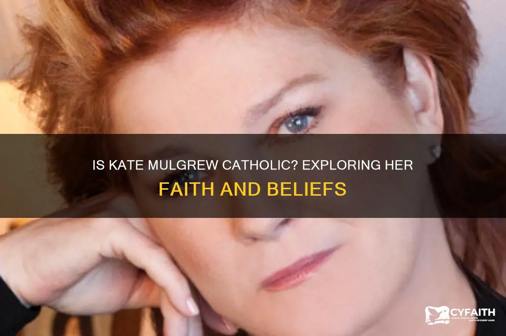is kate mulgrew catholic