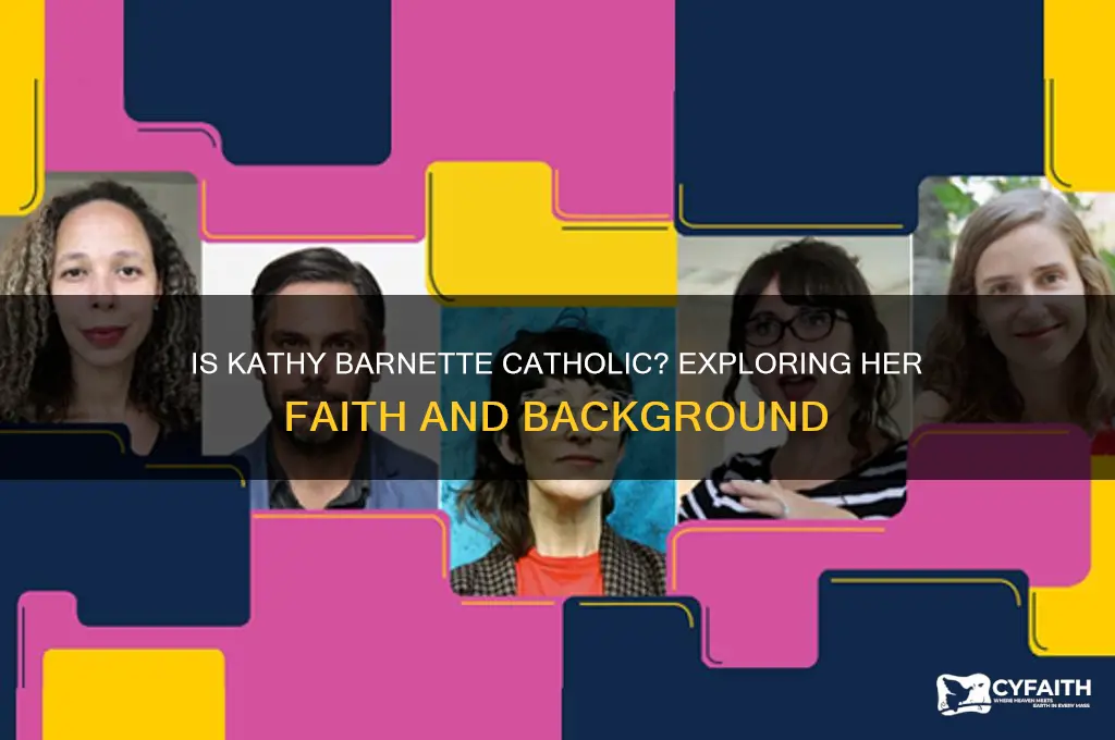 is kathy barnette catholic