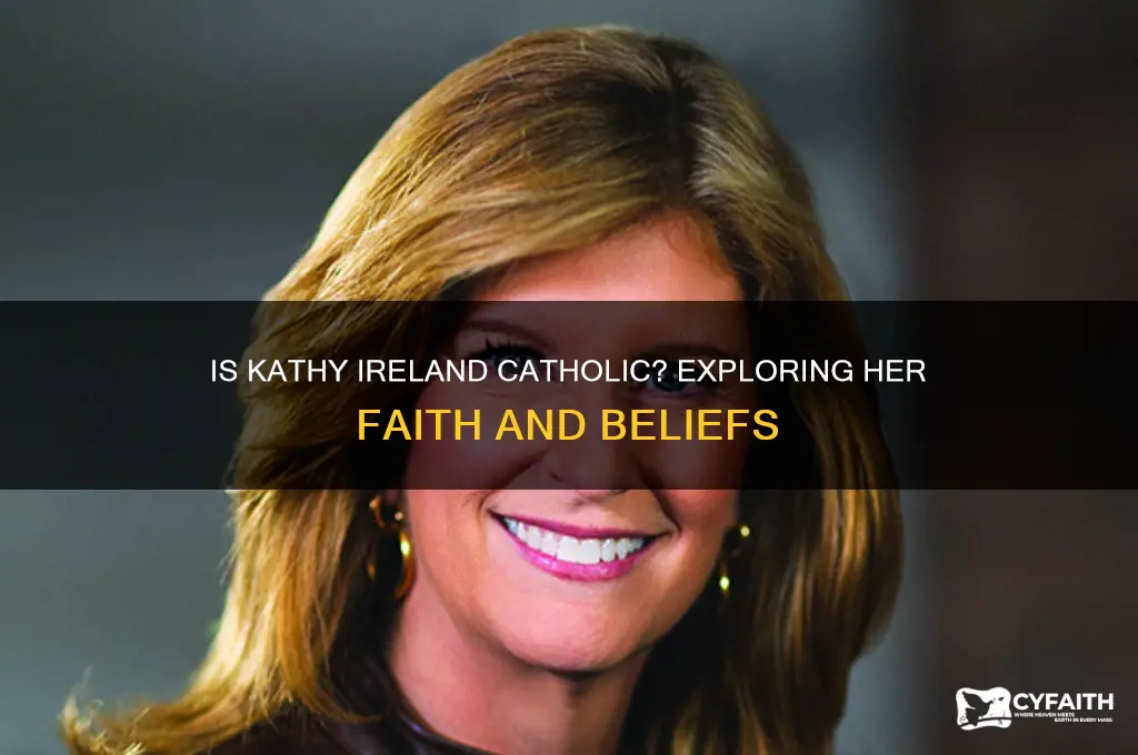 is kathy ireland catholic