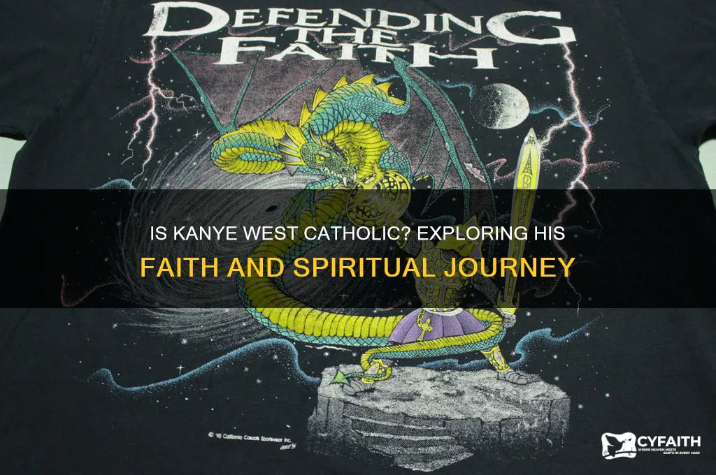 is kayne west catholic