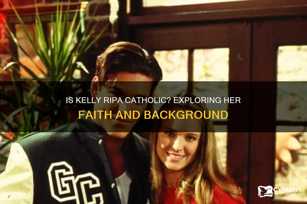 is kelly ripa catholic
