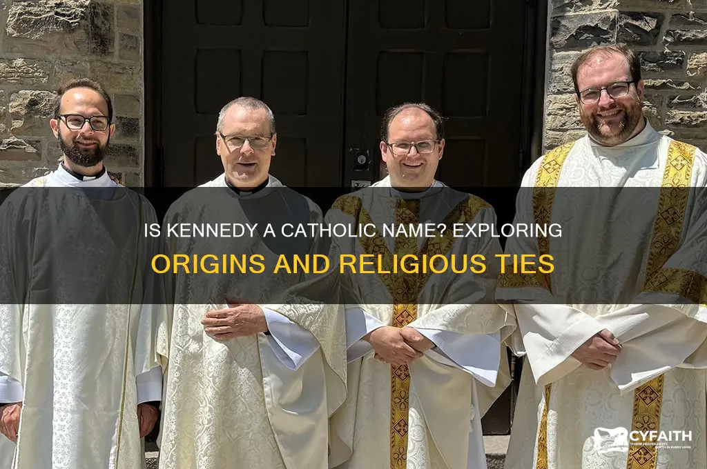 is kennedy a catholic name