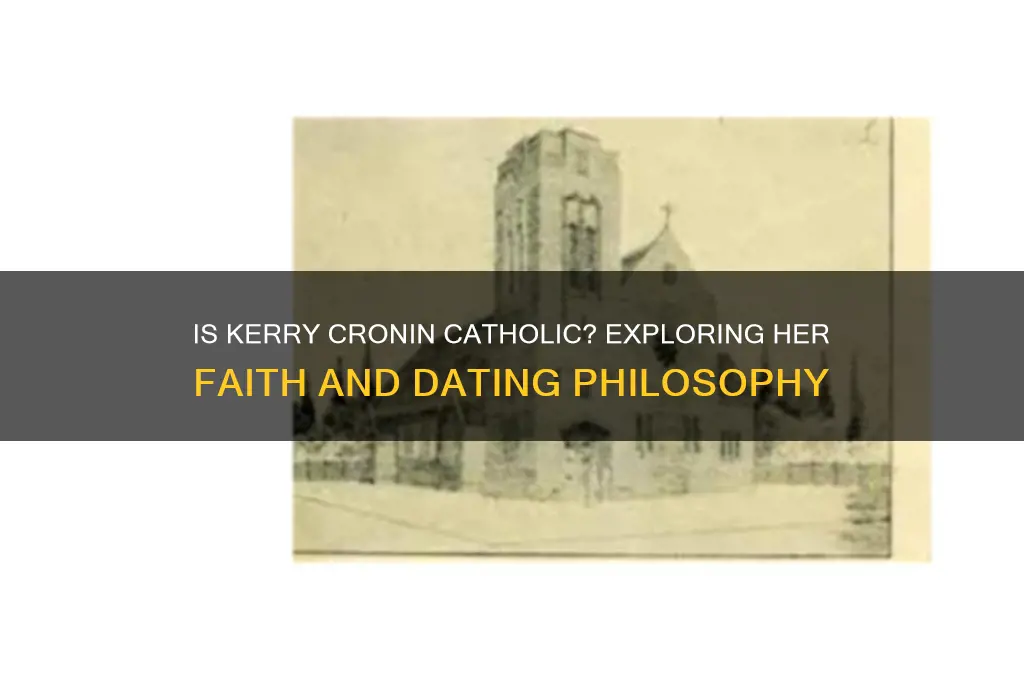 is kerry cronin catholic