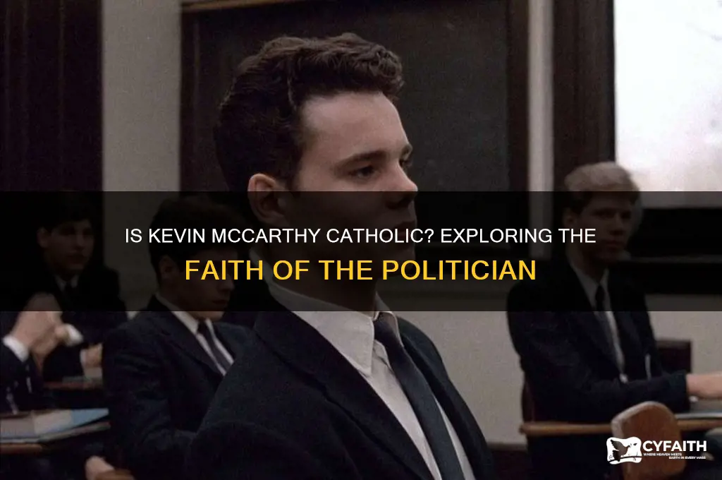 is kevin mcarthy catholic